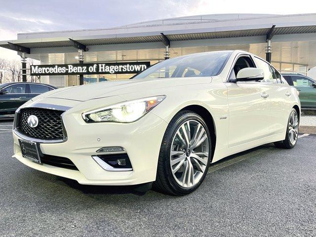 used 2018 INFINITI Q50 Hybrid car, priced at $20,488