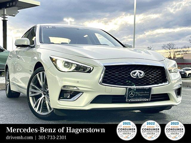 used 2018 INFINITI Q50 Hybrid car, priced at $20,988