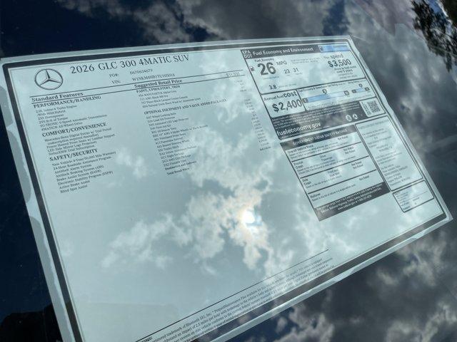 new 2026 Mercedes-Benz GLC 300 car