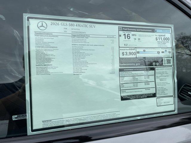 new 2026 Mercedes-Benz GLS 580 car