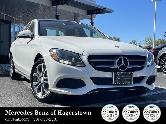 used 2017 Mercedes-Benz C-Class car, priced at $21,988