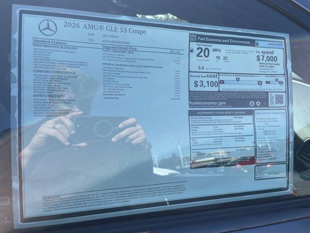 new 2026 Mercedes-Benz AMG GLE 53 car