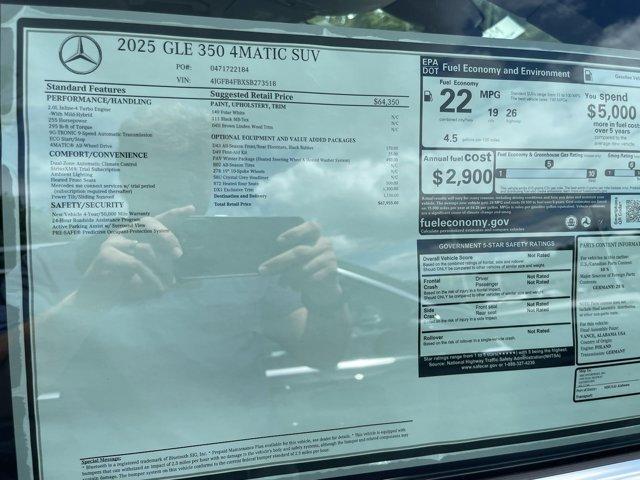 used 2025 Mercedes-Benz GLE 350 car, priced at $59,978