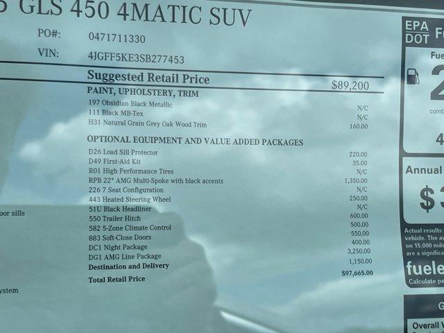 used 2025 Mercedes-Benz GLS 450 car, priced at $87,988