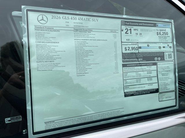 new 2026 Mercedes-Benz GLS 450 car