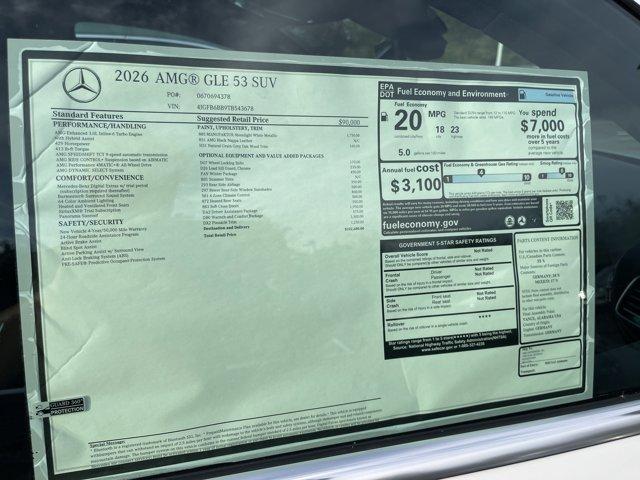 new 2026 Mercedes-Benz AMG GLE 53 car