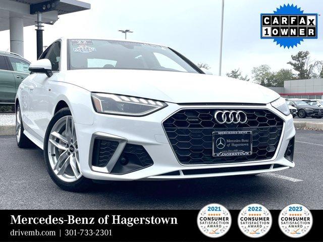 used 2022 Audi A4 car, priced at $32,988