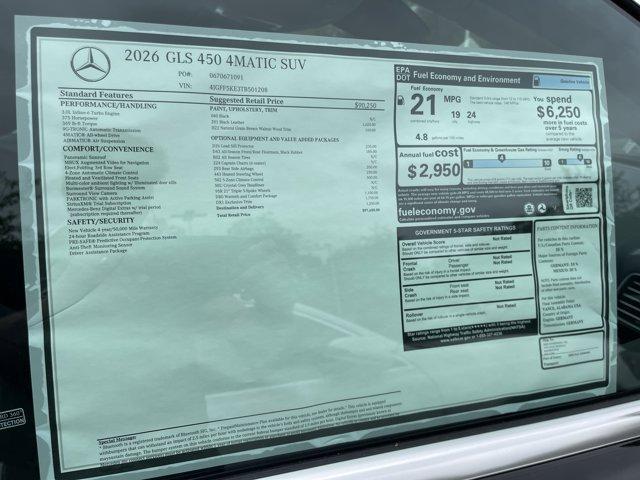 new 2026 Mercedes-Benz GLS 450 car