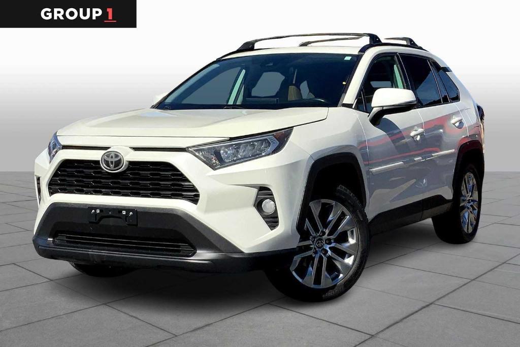 used 2021 Toyota RAV4 car, priced at $18,999