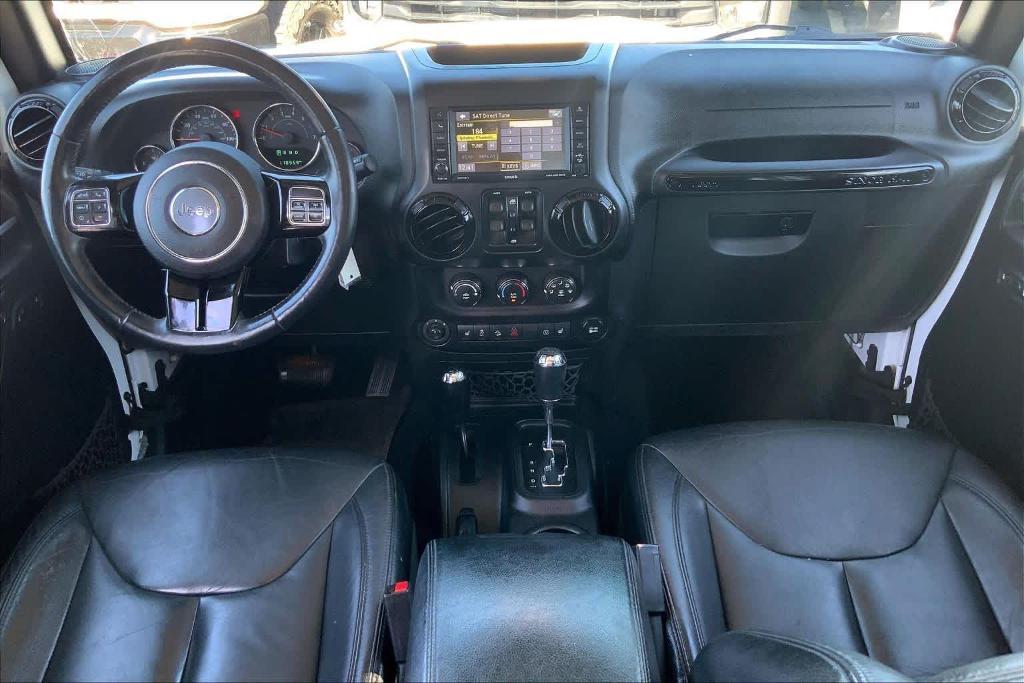 used 2015 Jeep Wrangler Unlimited car, priced at $18,495