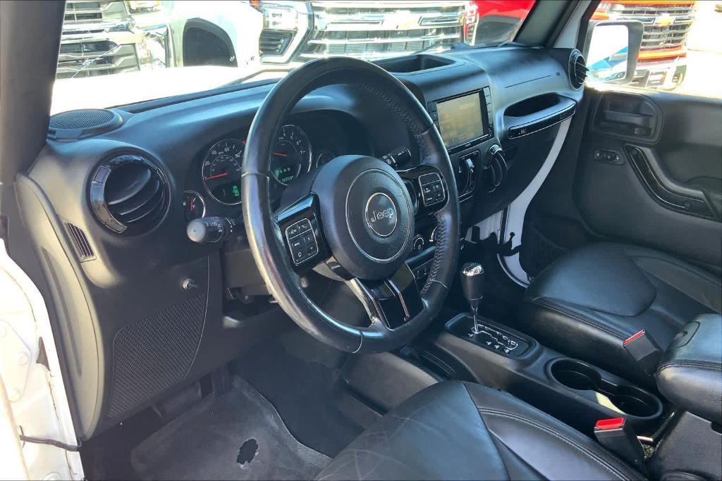 used 2015 Jeep Wrangler Unlimited car, priced at $18,495