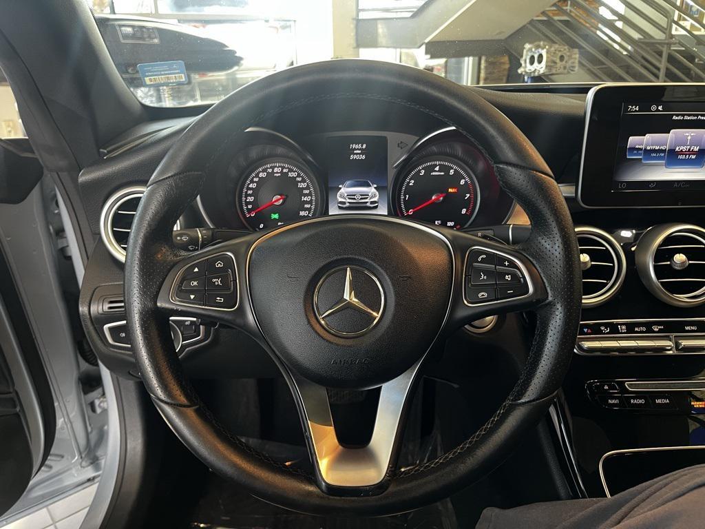 used 2017 Mercedes-Benz C-Class car, priced at $21,788