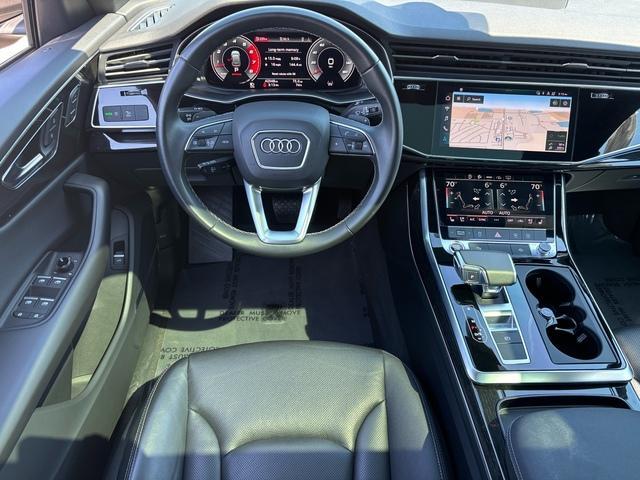 used 2021 Audi Q8 car, priced at $39,999
