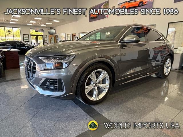 used 2021 Audi Q8 car, priced at $39,999