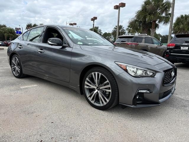 used 2023 INFINITI Q50 car, priced at $30,999