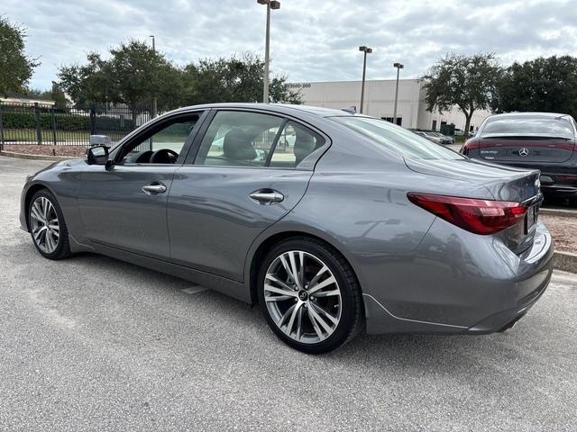 used 2023 INFINITI Q50 car, priced at $30,999