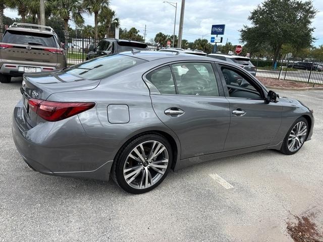 used 2023 INFINITI Q50 car, priced at $30,999