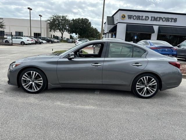 used 2023 INFINITI Q50 car, priced at $30,999