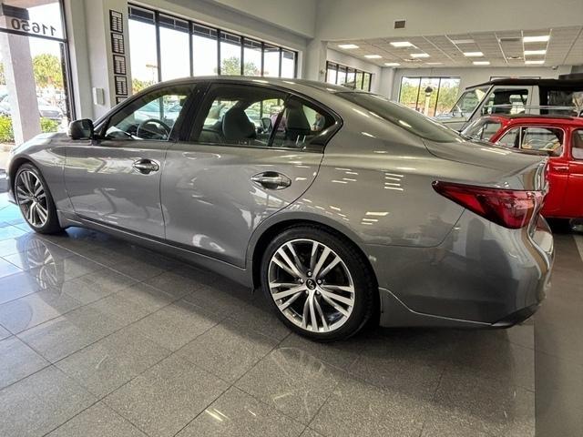 used 2023 INFINITI Q50 car, priced at $30,999