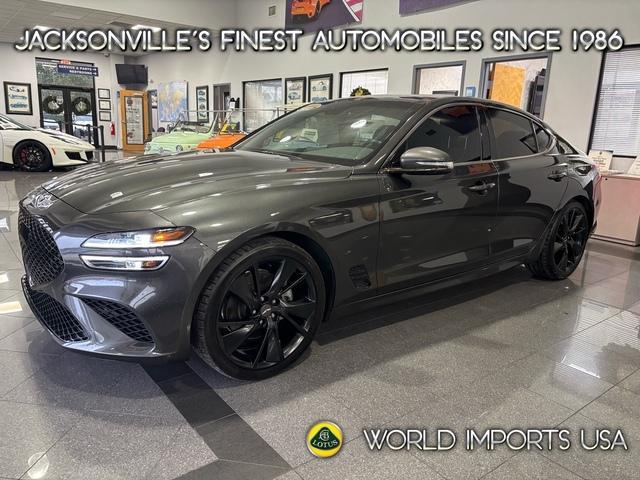 used 2023 Genesis G70 car, priced at $25,997