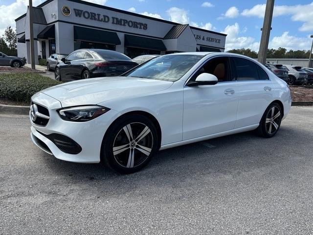 used 2022 Mercedes-Benz C-Class car, priced at $29,888