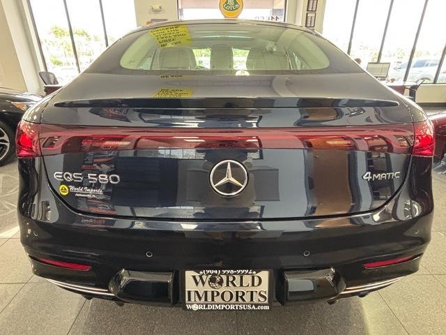 used 2022 Mercedes-Benz EQS 580 car, priced at $49,999