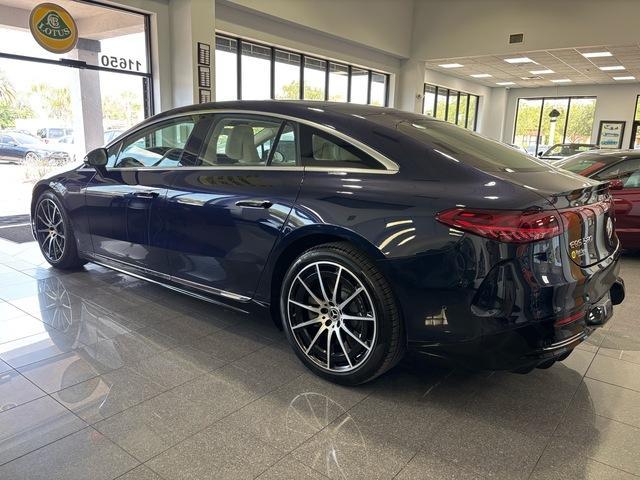 used 2022 Mercedes-Benz EQS 580 car, priced at $49,999