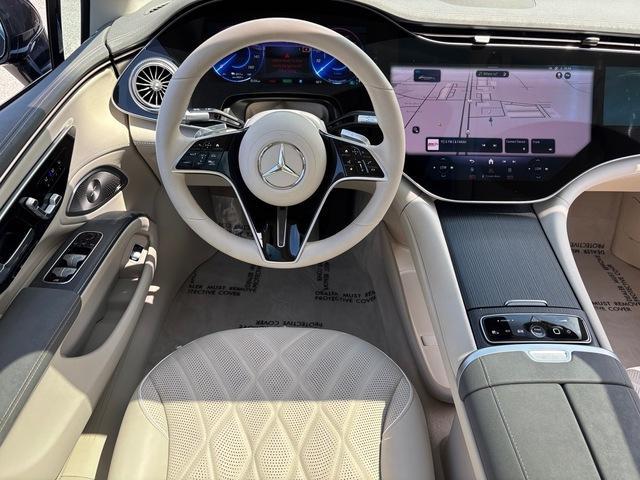 used 2022 Mercedes-Benz EQS 580 car, priced at $49,999