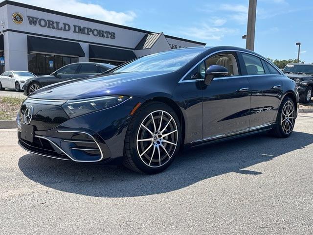 used 2022 Mercedes-Benz EQS 580 car, priced at $49,999