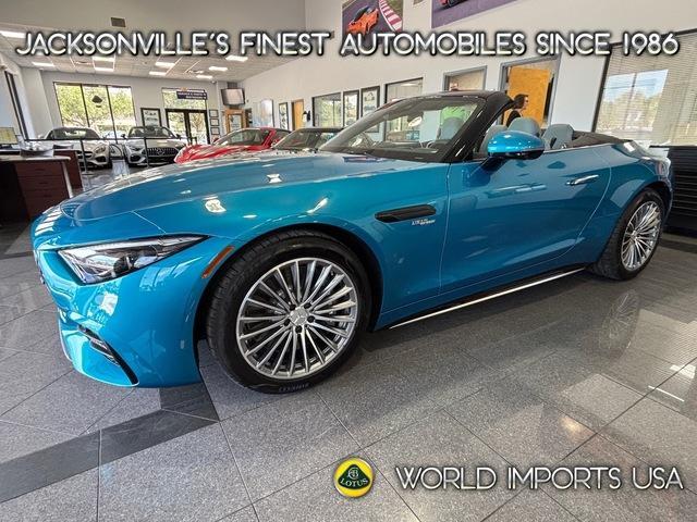 used 2023 Mercedes-Benz AMG SL 43 car, priced at $71,999