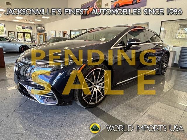 used 2022 Mercedes-Benz EQS 450+ car, priced at $37,999