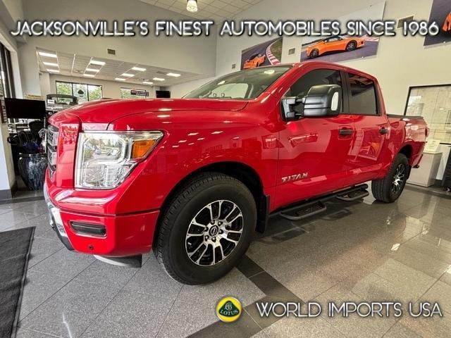 used 2023 Nissan Titan car, priced at $35,999