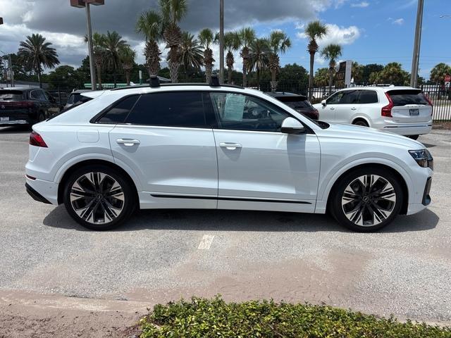 used 2024 Audi Q8 car, priced at $63,999