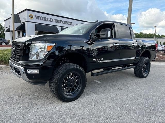 used 2021 Nissan Titan car, priced at $39,999