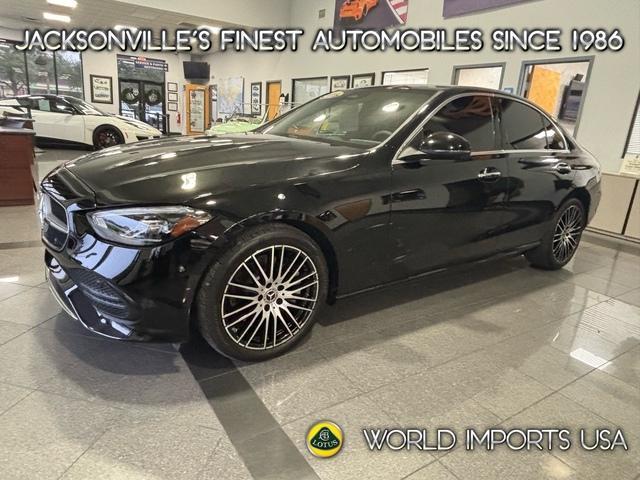 used 2022 Mercedes-Benz C-Class car, priced at $30,997