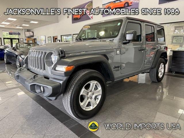 used 2021 Jeep Wrangler Unlimited car, priced at $29,999