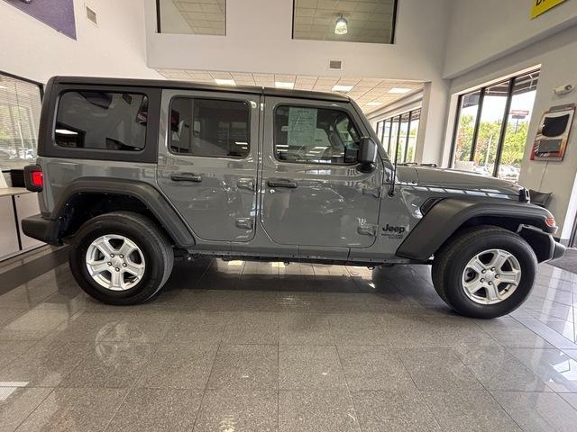 used 2021 Jeep Wrangler Unlimited car, priced at $29,999