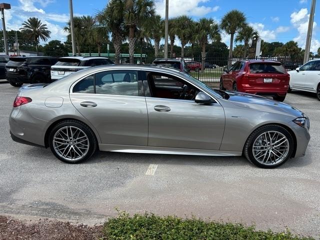 used 2023 Mercedes-Benz AMG C 43 car, priced at $44,999