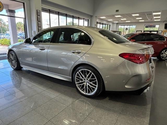 used 2023 Mercedes-Benz AMG C 43 car, priced at $44,999