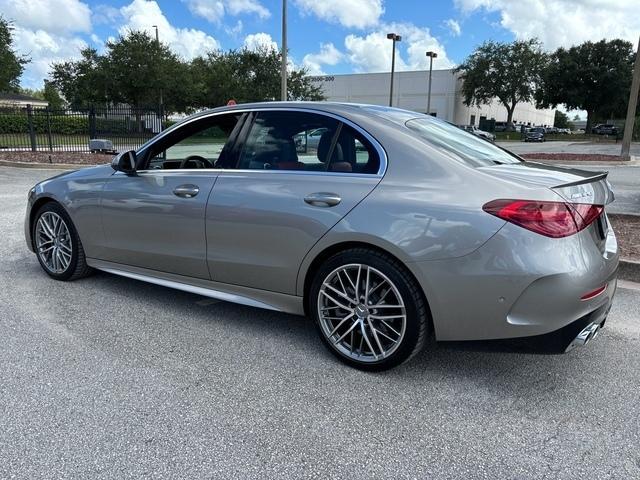 used 2023 Mercedes-Benz AMG C 43 car, priced at $44,999