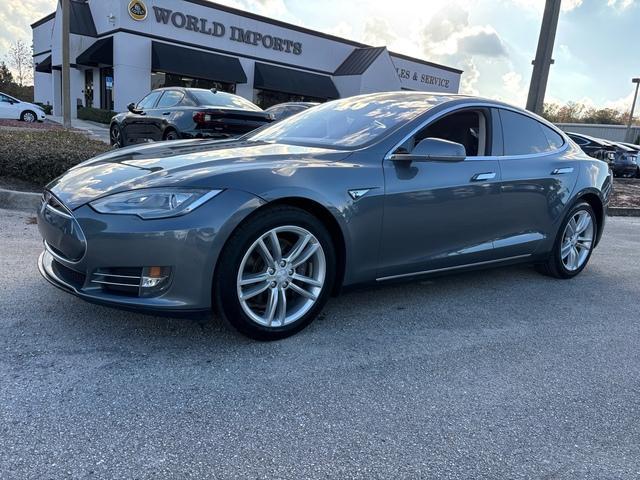 used 2014 Tesla Model S car, priced at $13,997