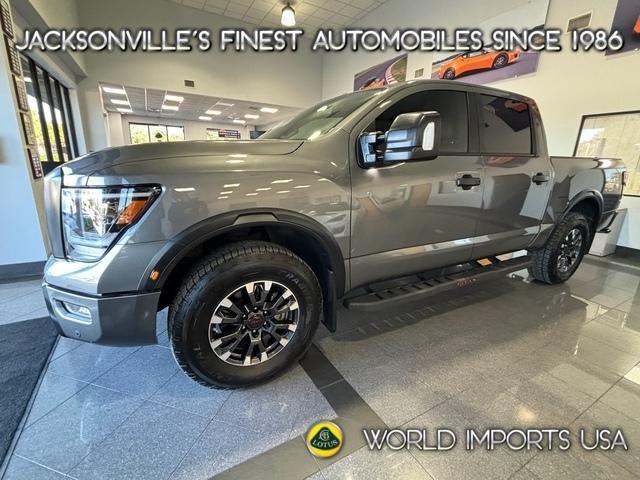 used 2024 Nissan Titan car, priced at $45,999