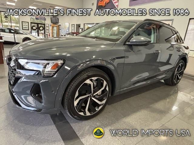 used 2024 Audi Q8 e-tron car, priced at $45,999