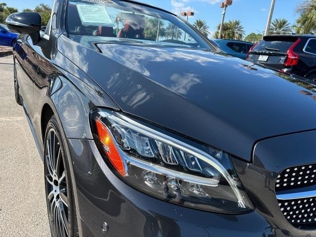 used 2021 Mercedes-Benz C-Class car, priced at $33,999