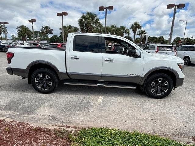 used 2023 Nissan Titan car, priced at $46,999