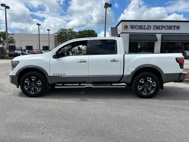 used 2023 Nissan Titan car, priced at $46,999