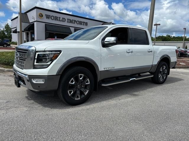 used 2023 Nissan Titan car, priced at $46,999