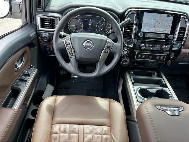 used 2023 Nissan Titan car, priced at $46,999