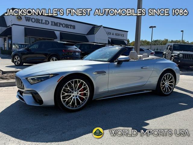 used 2022 Mercedes-Benz AMG SL 55 car, priced at $79,999