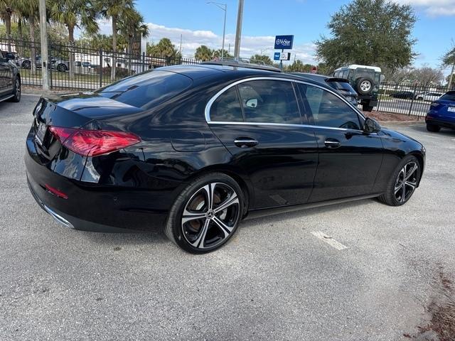 used 2022 Mercedes-Benz C-Class car, priced at $30,999